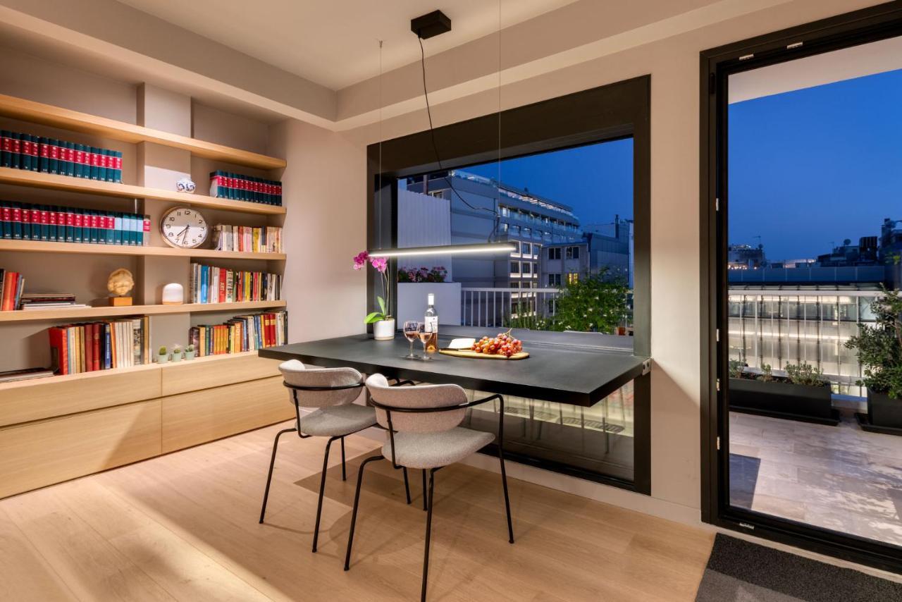 Central Athens Penthouse Bagian luar foto