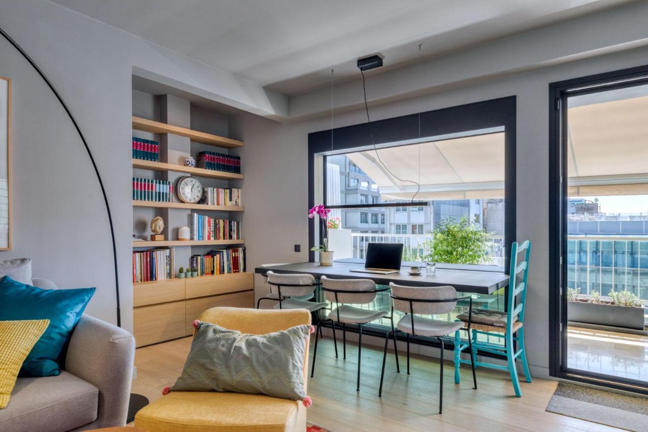 Central Athens Penthouse Bagian luar foto
